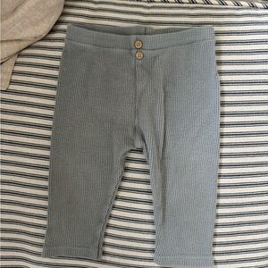 Zara Ribbed Gray Leggings